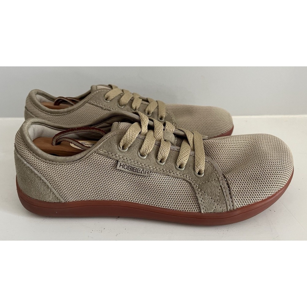 Hobibear Sneakers Unisex Size EU 39 W8 Tan Bugle Barefoot Casual Shoes 01